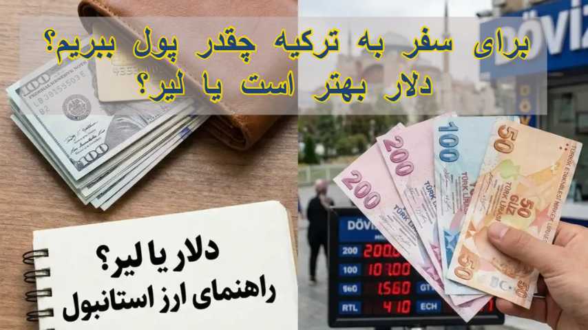 برای-سفر-به-ترکیه-چقدر-پول-ببریم؟-دلار-بهتر-است-یا-لیر؟